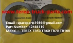 TEREX NHL TR50 TR60 RIGID DUMP TRUCK 2466119 COVER LOCK