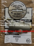 TEREX NHL MINING OFF HIGHWAY RIGID DUMP TRUCK 3303 3305B 3305F 3305G 3305K TR35A 2402041 VALVE DRY