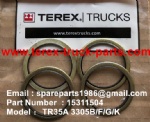 TEREX NHL MINING OFF HIGHWAY RIGID DUMP TRUCK 3303 3305B 3305F 3305G 3305K TR35A BONDED SEAL 15311504