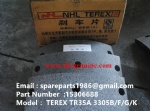 TEREX 3305F BRAKE PAD 15306688
