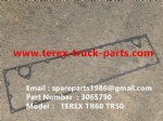 TEREX NHL MINING OFF HIGHWAY RIGID DUMP TRUCK TR50 TR60 CUMMINS ENGINE 3065790 GASKET LUBRICANT