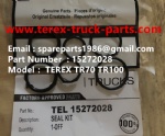 TEREX NHL CUMMINS ENGINE OFF HIGHWAY RIGID DUMP TRUCK MINING HAULER  TR45 TR50 TR60 TR70 TR100 GE WHEEL MOTOR NTE240 NTE260 MT3300 MT3600 MT3700 MT4400AC MT5500 VALVE KIT 15272028