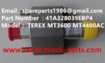 TEREX NHL CUMMINS ENGINE OFF HIGHWAY RIGID DUMP TRUCK MINING HAULER  TR45 TR50 TR60 TR70 TR100 GE WHEEL MOTOR NTE240 NTE260 MT3300 MT3600 MT3700 MT4400AC MT5500 SPEED SENSOR 41A328039EBP4