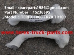 TEREX NHL GE CUMMINS ENGINE OFF HIGHWAY RIGID DUMP TRUCK MINING HAULER  TR45 TR50 TR60 TR70 TR100 GE WHEEL MOTOR NTE240 NTE260 MT3300 MT3600 MT3700 MT4400AC MT5500 15236595 TUBE ASSY