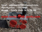 TEREX NHL GE CUMMINS ENGINE OFF HIGHWAY RIGID DUMP TRUCK MINING HAULER  TR45 TR50 TR60 TR70 TR100 GE WHEEL MOTOR NTE240 NTE260 MT3300 MT3600 MT3700 MT4400AC MT5500 15334863 VALVE