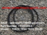 特雷克斯 北方股份 刚性自卸车 艾里逊 变速箱 康明斯 发动机 TR45 TR50 TR60 TR70 TR100 电动轮 NTE240 NTE260 MT3300 MT3600 MT3700 MT4400AC MT5500 O型圈 15503563