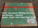 TEREX NHL GE CUMMINS ENGINE OFF HIGHWAY RIGID DUMP TRUCK MINING HAULER  TR45 TR50 TR60 TR70 TR100 GASKET 6839633