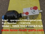 TEREX NHL GE CUMMINS ENGINE OFF HIGHWAY RIGID DUMP TRUCK MINING HAULER  WHEEL MOTOR DRIVE 3305B 3305F 3305G 3305K TR35A  PILOT VALVE 15367416