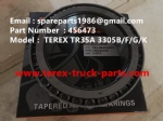 TEREX NHL GE CUMMINS ENGINE OFF HIGHWAY RIGID DUMP TRUCK MINING HAULER  WHEEL MOTOR DRIVE 3305B 3305F 3305G 3305K TR35A CONE BEARING 00456473