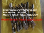 TEREX NHL GE CUMMINS ENGINE OFF HIGHWAY RIGID DUMP TRUCK MINING HAULER  WHEEL MOTOR DRIVE 3305B 3305F 3305G 3305K TR35A 9116579 ROD AIR VALVE