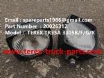 TEREX NHL GE CUMMINS ENGINE OFF HIGHWAY RIGID DUMP TRUCK MINING HAULER  WHEEL MOTOR DRIVE 3305B 3305F 3305G 3305K TR35A 20026312 HEAD LAMP