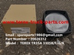 TEREX NHL GE CUMMINS ENGINE OFF HIGHWAY RIGID DUMP TRUCK MINING HAULER  WHEEL MOTOR DRIVE 3305B 3305F 3305G 3305K TR35A 20026312 HEAD LAMP