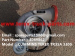 TEREX NHL GE CUMMINS ENGINE OFF HIGHWAY RIGID DUMP TRUCK MINING HAULER  WHEEL MOTOR DRIVE 3305B 3305F 3305G 3305K TR35A TURBO CHARGER 4089862