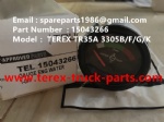 TEREX NHL GE CUMMINS ENGINE OFF HIGHWAY RIGID DUMP TRUCK MINING HAULER  WHEEL MOTOR DRIVE 3305B 3305F 3305G 3305K TR35A TURBO WATER GAUGE 15043266