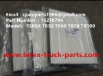 TEREX RIGID DUMP TRUCK HAULER OFF HIGHWAY TRUCK HAULER ALLISON TRANSMISSION MOTOR DRIVE WHEEL MOTOR GE BUCYRUS TR50 TR60 TR70 TR100 TR45 CAB AIR FILTER 15270794