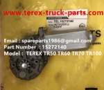 TEREX RIGID DUMP TRUCK HAULER OFF HIGHWAY TRUCK HAULER ALLISON TRANSMISSION MOTOR DRIVE WHEEL MOTOR GE BUCYRUS TR50 TR60 TR70 TR100 TR45 15272140 MOTOR DOOR LH