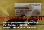 TEREX RIGID DUMP TRUCK HAULER OFF HIGHWAY TRUCK HAULER ALLISON TRANSMISSION MOTOR DRIVE WHEEL MOTOR GE BUCYRUS TR50 TR60 TR70 TR100 TR45 15272414 VALVE KITS