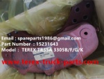 TEREX RIGID DUMP TRUCK HAULER OFF HIGHWAY TRUCK HAULER ALLISON TRANSMISSION MOTOR DRIVE WHEEL MOTOR GE BUCYRUS TR50 TR60 TR70 TR100 TR45 BRAKE CAPLIER ASSY 15231643