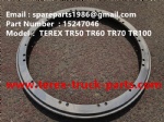 TEREX RIGID DUMP TRUCK HAULER OFF HIGHWAY TRUCK HAULER ALLISON TRANSMISSION MOTOR DRIVE WHEEL MOTOR GE BUCYRUS TR50 TR60 TR70 TR100 TR45 HOUSING SEAL 15247046