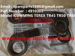 TEREX NHL OFF HIGHWAY RIGID DUMP TRUCK MINING HAULER TR45 TR50 TR60 CUMMINS ENGINE 4910302 LOCK PLATE