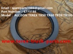 特雷克斯 北方股份 NHL TR50 TR60 TR70 TR100 刚性自卸车 MT4400AC MT3600 MT3300 MT5500 油封 6773186