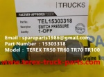 TEREX NHL MINING OFF HIGHWAY RIGID DUMP TRUCK TR50 TR60 SWITCH PRESSURE 15303318