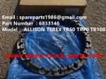 TEREX NHL GE CUMMINS ENGINE OFF HIGHWAY RIGID DUMP TRUCK MINING HAULER TR45 TR50 TR60 TR70 ALLISON TRANSMISSION PLATE ANCHOR CLUTCH 6833146