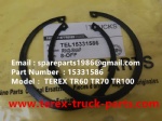 TEREX NHL GE CUMMINS ENGINE OFF HIGHWAY RIGID DUMP TRUCK MINING HAULER GE TR60 TR70 TR100 15331586 SNAP RING