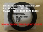 TEREX NHL GE CUMMINS ENGINE OFF HIGHWAY RIGID DUMP TRUCK MINING HAULER GE TR60 TR70 TR100 OIL SEAL 15331583