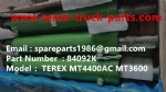 特雷克斯 北方股份 矿卡 矿用自卸车 非公路自卸车 UNIT RIG GE 5GE788 5GTA22 5GE788FS10 MT4400AC MT3600 KOMATSU 730E 转向油缸 84092K
