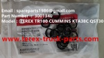 TEREX RIGID DUMP TRUCK HAULER OFF HIGHWAY TRUCK HAULER TR45 TR50 TR60 TR70 TR100 CUMMINS QST30 KTA38 O RING 3001340