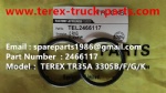 TEREX RIGID DUMP TRUCK HAULER OFF HIGHWAY TRUCK HAULER TR45 TR50 TR60 TR70 TR100 TR35A 3305B 3305F 3305G 3305K O RING 2466117