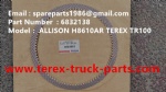 TEREX RIGID DUMP TRUCK HAULER OFF HIGHWAY TRUCK HAULER TR45 TR50 TR60 TR70 TR100 H8610AR DISC 6832138
