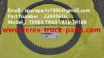 TEREX RIGID DUMP TRUCK HAULER OFF HIGHWAY TRUCK DISC 23041616 HAULER TR45 TR50 TR60 TR70 TR100 H8610AR DISC 23041616