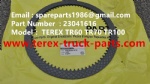 TEREX RIGID DUMP TRUCK HAULER OFF HIGHWAY TRUCK DISC 23041616 HAULER TR45 TR50 TR60 TR70 TR100 H8610AR DISC 23041616