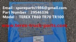 TEREX RIGID DUMP TRUCK HAULER OFF HIGHWAY TRUCK DISC 23041616 HAULER TR45 TR50 TR60 TR70 TR100 H8610AR GASKET 29546336