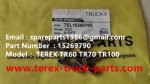 特雷克斯 北方股份 矿卡 矿用自卸车 非公路自卸车 TR45 TR50 TR60 TR70 TR100 H8610AR 29544093 延伸阀 15269790