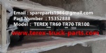 TEREX RIGID DUMP TRUCK HAULER OFF HIGHWAY TRUCK DISC 23041616 HAULER TR45 TR50 TR60 TR70 TR100 H8610AR 29544093 REAR DRIVE SHFT 15352888
