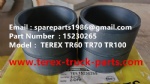 TEREX RIGID DUMP TRUCK HAULER OFF HIGHWAY TRUCK DISC 23041616 HAULER TR45 TR50 TR60 TR70 TR100 MT4400 MT6300 GE 5GEB25A1 BUSHING 15230265