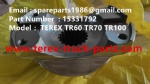 TEREX RIGID DUMP TRUCK HAULER OFF HIGHWAY TRUCK DISC 23041616 HAULER TR45 TR50 TR60 TR70 TR100 MT4400 MT6300 GE 5GEB25A1 YOKE 15331792