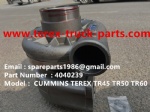 TEREX NHL GE CUMMINS ENGINE OFF HIGHWAY RIGID DUMP TRUCK MINING HAULER GE TR60 TR70 TR100 ALLISON TRANSMISSION  4040239 TURBO CHARGER