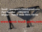 TEREX NHL GE CUMMINS ENGINE OFF HIGHWAY RIGID DUMP TRUCK MINING HAULER GE TR60 TR70 TR100 ALLISON TRANSMISSION 20024018 MIRROR BRACKET LH