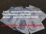 TEREX NHL GE CUMMINS ENGINE OFF HIGHWAY RIGID DUMP TRUCK MINING HAULER GE TR60 TR70 TR100 ALLISON TRANSMISSION SEAL 23019650