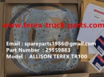 TEREX NHL GE CUMMINS ENGINE OFF HIGHWAY RIGID DUMP TRUCK MINING HAULER GE TR60 TR70 TR100 ALLISON TRANSMISSION SEAL KIT 29559883