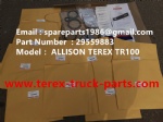 TEREX NHL GE CUMMINS ENGINE OFF HIGHWAY RIGID DUMP TRUCK MINING HAULER GE TR60 TR70 TR100 ALLISON TRANSMISSION SEAL KIT 29559883