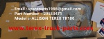 TEREX NHL GE CUMMINS ENGINE OFF HIGHWAY RIGID DUMP TRUCK MINING HAULER GE TR60 TR70 TR100 ALLISON TRANSMISSION SEAL KIT 29553471