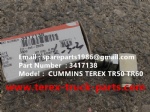 TEREX NHL GE CUMMINS ENGINE OFF HIGHWAY RIGID DUMP TRUCK MINING HAULER GE TR60 TR70 TR100 ALLISON TRANSMISSION 3417138 ADAPTOR