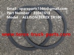 TEREX NHL GE CUMMINS ENGINE OFF HIGHWAY RIGID DUMP TRUCK MINING HAULER GE TR60 TR70 TR100 ALLISON TRANSMISSION 23041615 FRICTION DISC INNER