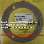 TEREX NHL GE CUMMINS ENGINE OFF HIGHWAY RIGID DUMP TRUCK MINING HAULER GE TR60 TR70 TR100 ALLISON TRANSMISSION 9174020 GASKET