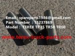 TEREX NHL GE CUMMINS ENGINE OFF HIGHWAY RIGID DUMP TRUCK MINING HAULER GE TR60 TR70 TR100 ALLISON TRANSMISSION COTTER 15237869 STEERING CYLINDER PIN